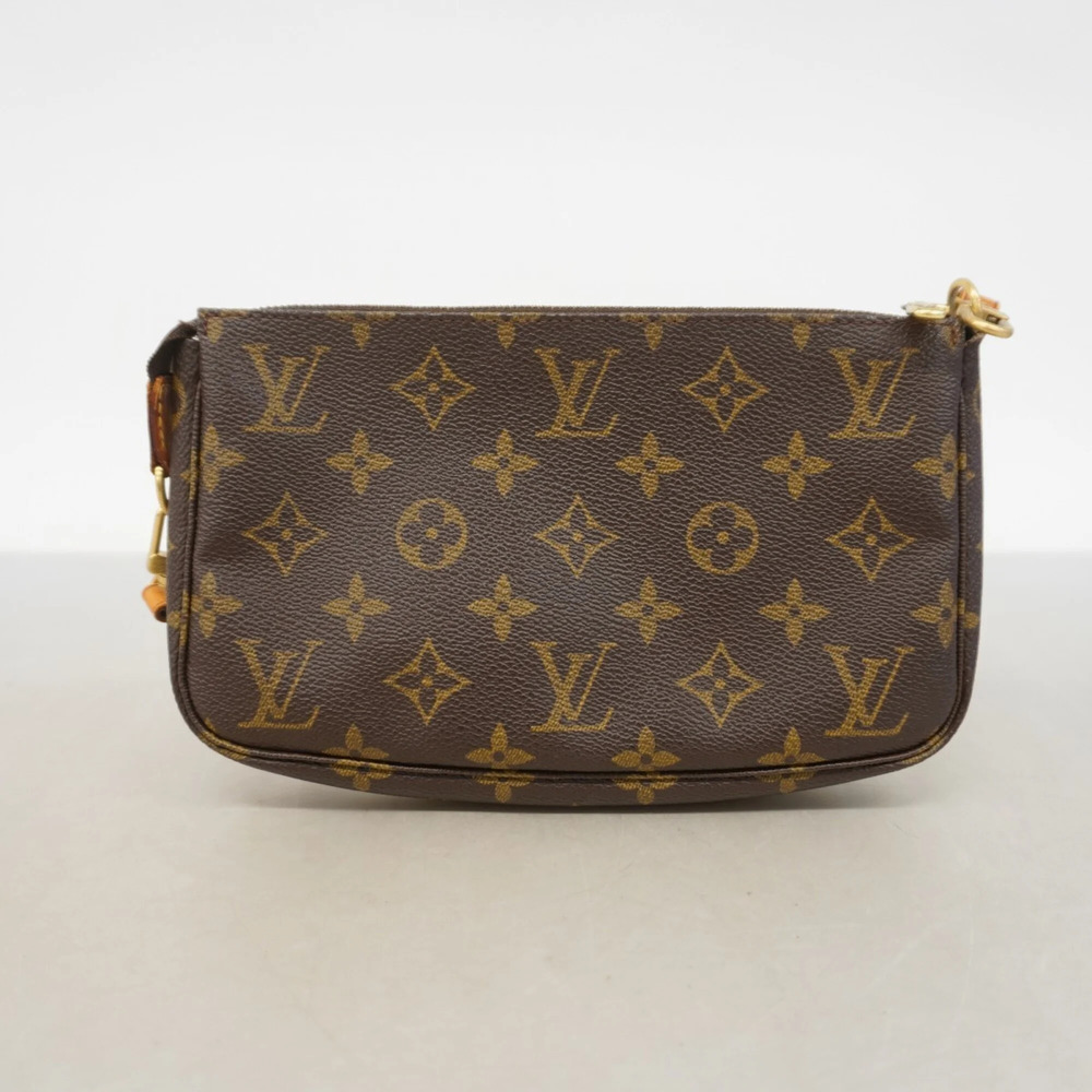 LOUIS VUITTON Brown Monogram Pochette Pouch - Picture 10 of 10
